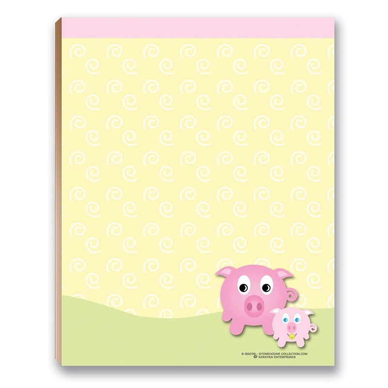 Stonehouse Collection Cute Animal Theme Pads - Teacher Notepad - 4 Assorted Note Pads - Great Gift Idea - Image 3